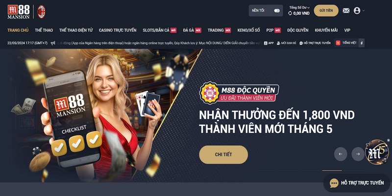 Tại Sao M88 Là Một Trong Những Trang Web Cá Cược Được Yêu Thích Nhất?